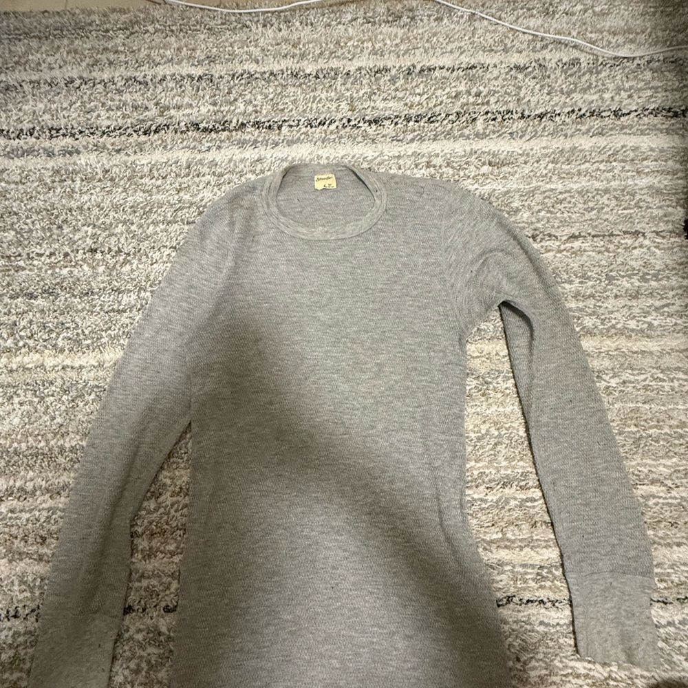 Gray Long Sleeve Sweater